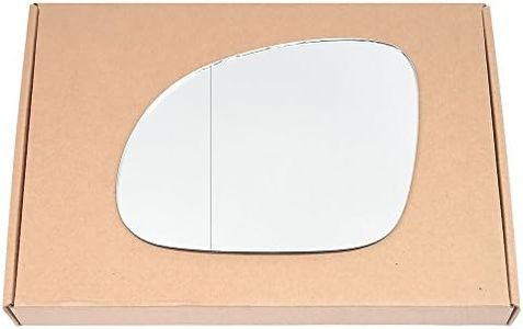 Less4spares Wing Mirror Glass Left Compatible with VW Golf mk5 2003-2008 STICK-ON Passenger Near Side with Blind Spot