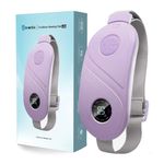 BRONTIX period cramp relief massager with heating pad for back pain, crampfree-period cramp relief heater and massager, works as periods pain relief products