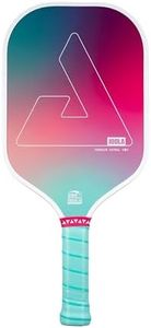 JOOLA Astral Perseus Pickleball Paddle – Beginner Friendly Lightweight Paddle, Carbon Fiber Sandblasted Surface for Spin & Control, Moisture-Wicking Grip, USA Pickleball Approved, NFC Chip Enabled