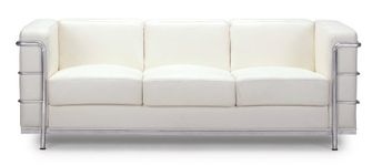 Zuo Fortress Sofa, White
