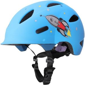 AUMENTAR Kids Bike Helmet for Boys and Girls 5-12 Years Old - Adjustable 360° Fit, with Bear Liner & Sun Visor - CPSC/CE Certified Multi-Sport Helmet for Bicycle Roller Skating Scooter XS