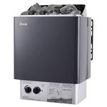 3KW Electric Sauna Heater with Built-in Controller, Spa Heater 380V Spa Heater Supports Body Detox & Weight Loss