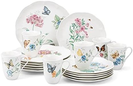 Lenox 6342794 Lenox Butterfly Meadow 18-Piece Dinnerware Set