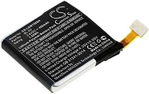 TECHTEK baterías Compatible con [LG] W150, Watch Urbane sustituye BL-S3 FBA
