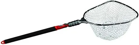Ego S2 Slider Fishing Net, Ultimate Fishermen’s Tool Telescoping Handle, Replaceable Head, Salt & Freshwater, 2 Year Warranty, 29-60" Handle, 19x21 Inch Hoop