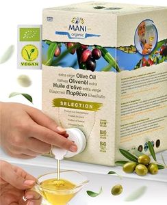 MANI - Olivenöl BIO preisgekrönt aus Griechenland 3l - Natives Olivenöl Extra Güteklasse 1 in Premiumqualität