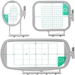 YEQIN 3 Pcs Sewing Hoop Set Sewing 