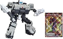 Transformers Toy Generations War for Cybertron: Kingdom Deluxe WFC-K33 Autobot Slammer Figure - 8 Years and Above, 14 cm