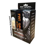 Fat Gripz One (1.75" Outer Diameter) (Black/Orange)