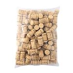 Midwest Homebrewing and Winemaking Supplies #9 Straight Corks 15/16" x 1 3/4". Bag of 100 Beige