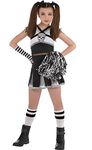 AMSCAN Rah Rah Rebel Cheerleader Halloween Costume for Girls, Extra Large, with Included Accessories