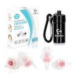 Ear Plugs for Sleeping, Eargrace 2 Pairs Soft Noise Reduction Earplugs for Small Ear Canals - Hearing Protection Earplugs for Sleep, Festivals, Concerts, Travel, Work, Motorcycle, Loud Events