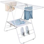 Honey-Can-Do Heavy Duty Gullwing Drying Rack, White Metal