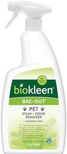 Biokleen Bac-Out Pet Stain Remover - 32 Ounce - Enzymatic, Natural, Destroys Stains & Odors Safely, for Pet Stains on Carpets - Eco-Friendly, Plant-Based