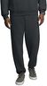 Fruit of the Loom Men's Eversoft Fleece Sweatpants with Pockets, Moisture Wicking & Breathable, Sizes S-4x, Black Heather, Large