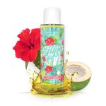 Hibiscus Monkey HM Love Scalp & Hair Oil | Promotes Hair Growth & Reduces Hair Fall | Scalp Nourishment | Anti-Hair Frizz | Fresh Hibiscus Flowers & Coconut Milk Oil | Natural & Vegan | No Mineral Oil, No Sulphate, Chemical Free | Unisex | 100 ML