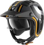 Motorcycle helmets Shark X-DRAK 2 THRUST-R KAO, Black/Orange, M