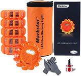 Markstor 6 Pack LED Road Flare Emer