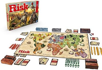 Hasbro Gaming Gioco a rischio con drago, per l'uso con Amazon Alexa, gioco da tavolo strategico dai 10 anni in su, con token speciale drago, esclusiva Amazon