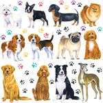 DECOWALL DS-8045 Dogs Wall Decals S