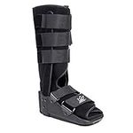 Kingdom GB v2 Fixed Fracture Ankle Walker Boot Ortho Brace Support Protective Ligament Tendon Fractures Leg Sprains & Post Surgery Recovery Large