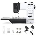 Mini Sewing Machine by Astrowinter (Extension Table included), Small Portable Sewing Machine, Adult Mending Machine with 38 Built-In Stitches, Reverse Sewing and LED Light AW-056-A9