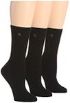 Ralph Lauren Women's Socks Black/Black (pack of 3)