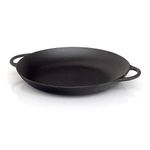 VICTOR CW805 Victor Cast Iron Paella Pan, Black, 42x34.5x5 cm