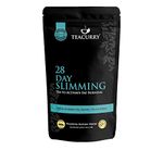 TEACURRY 28 Day Slimming Tea for Weight with Free Diet Chart (100 Gms Loose Tea) - Slimming Tea helps manage weight, reducing tummy, assists with ageing | Weight Management Green Tea