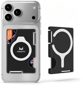 MIFANYO for MagSafe Wallet, Magnetic Phone Wallet with RFID Blocking Card