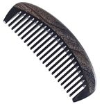 Onedor Handmade 100% Natural Chacate Preto Hair Combs - Anti-Static Sandalwood Scent Natural Hair Detangler Wooden Comb