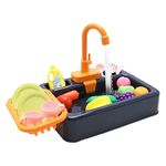 dish toys kitchen toys playhouse toys role-playing toys sink toys dishwasher running water play toys montessori kitchen sink toys dishwasher running water play toys