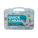 Quick Heal First Aid Kit - 75 items set - with all the medicines inside