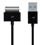 kwmobile USB Charging Cable Compatible with ASUS EEE Pad Transformer TF101 / TF300 / TF201 / TF700 - Black