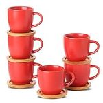 Hasense Espresso Cups and Saucers S