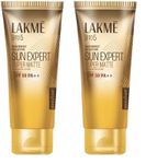 LAKMÉ Sun Expert Spf 50 Pa++ Ultra Matte Lotion Sunscreen, All Skin Type, Blocks Upto 97% Harmful Sunrays, 50 Ml (Pack of 2)