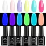 TOMICCA Glow in the Dark Gel Nail P