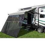 Carefree 701509 Black 15' x 9' Drop RV Awning EZ ZipBlocker