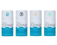 Kopari Aluminum Free Deodorant Combo 4 Pack | Vegan, Gluten Free, Cruelty Free, Non-Toxic, Paraben Free, For Men & Women, Odor Protection, Naturally Derived Plant Based Ingredients | 2.0 oz