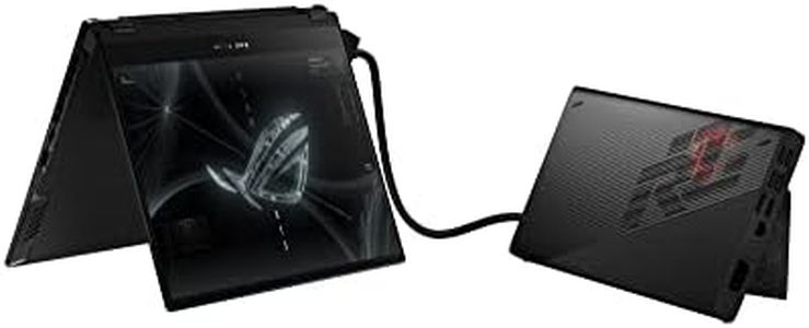 ASUS ROG Flow X13 (2022) RX 6850M XT eGPU, 13.4" (34.03 cm) UHD+ Touch, AMD, Ryzen 7 6800HS, Integrated Graphics, 2-in-1 Gaming Laptop (16GB/1TB SSD/Win 11/Office 2021/Black/1.3 Kg), GV301RA-LI030WS