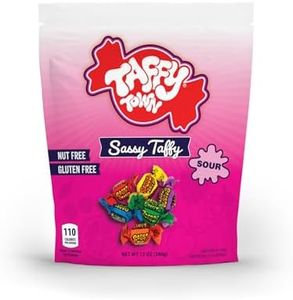Taffy Town - Salt Water Taffy, Individually Wrapped, Old Fashioned, Soft & Chewy Candy, Sassy, Nut-Free, Gluten-Free, 12 Oz