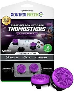 KontrolFreek FPS Freek Frenzy for Xbox One and Xbox Series X Controller | Performance Thumbsticks | 1 High-Rise, 1 Mid-Rise | Purple/Black