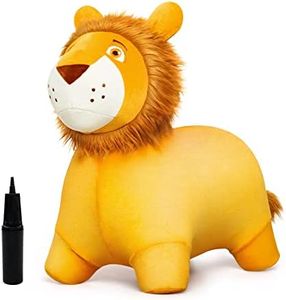 U&C Planet Animal Hopper, Hopper for Kids, Bouncy Horse Hopping Toy, Jumping Horse, Indoor Ride on Bouncer Garden Game for Toddler Boys Girls Hop Along