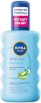 NIVEA SUN After Sun Moisture Spray (200 ml), 48H Moisturising Spray with Organic Hyaluron and Aloe Vera to Soothe, Soften and Relieve Signs of Sun-Stressed Skin