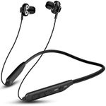 MAS CARNEY BI2 Wireless Sport Bluetooth Headphones, Magnetic Neckband Type Bluetooth in-Ear Headphones with Microphone, for Music, Calls, Gym- 9 Hours Playtime