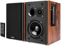 Daakro Powered Bookshelf Speakers - 2.0 Stereo Active Speakers,30W*2 RMS Near Field Speaker with Bluetooth, RCA, USB, Coaxial, AUX Connection for Turntable,PC, TV and Surround Sound Home Theater