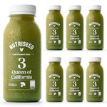 Nutriseed Queen of California Green Juice (6 x 250ml) - Cold Pressed Juice, 100% Natural Ingredients containing Broccoli, Lettuce, Celery, Pear & Cucumber, No Added Sugar, Gluten-Free & Dairy-Free