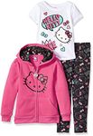 Hello Kitty, Hooded Legging Set, Pink Pink, 8