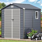 YITAHOME 6x6FT Outdoor Storage Shed
