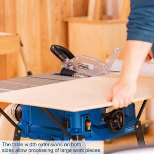 Scheppach HS100S Table Saw – 2000W Powerful Wood Cutting Machine